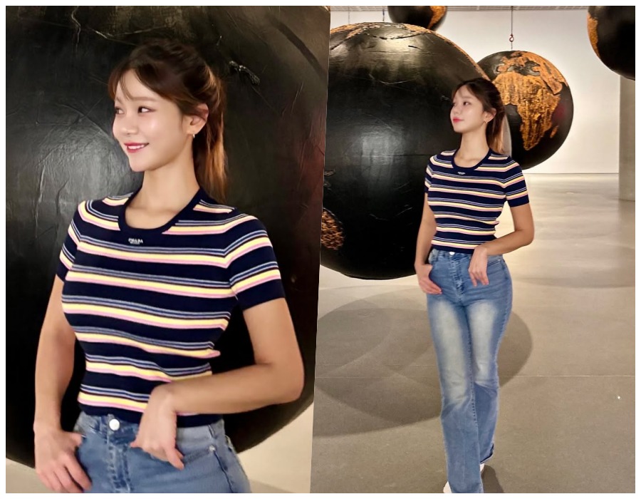 맹승지, E컵 고백한 글래머 여신은 니트만 입어도 남달라…대문자 'S라인'