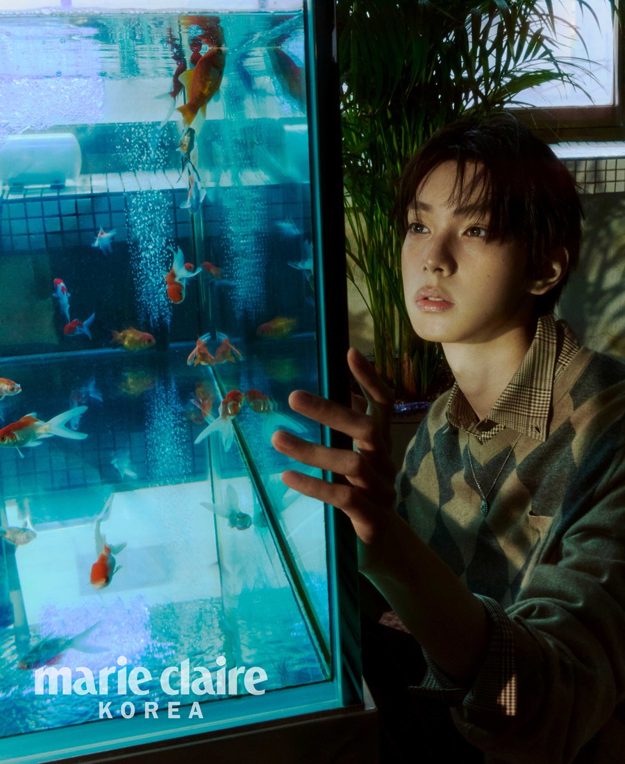 최립우, 몽환적 아우라…'보이즈 2 플래닛' 이후 반가운 모습 [화보]