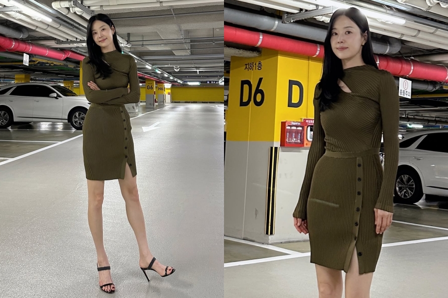 '검사♥' 한지혜, 7등신 각선미에 황금 골반까지 다 가진 딸맘