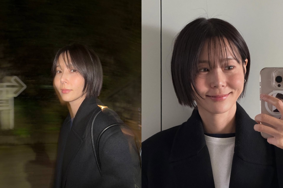 '마이큐♥' 김나영, 앞머리 내리니 더 물오른 새색시 비주얼…