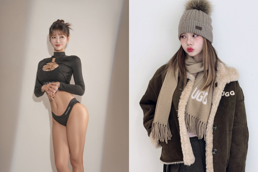 맹승지, 실끈으로 얼기설기 얽힌 속옷 자태…