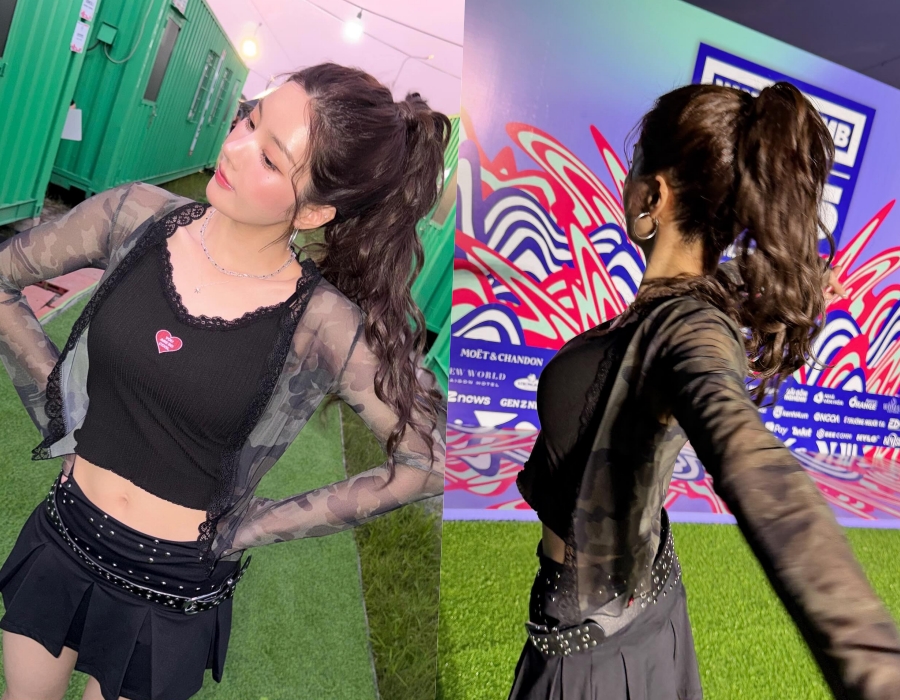 권은비, 한겨울 날씨에도 '워터밤 여신'…딱 붙는 옷에 묵직한 볼륨감 자랑