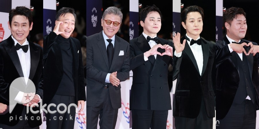 설경구X이성민X권해효X조정석X정성일X윤경호, 한자리 모인 연기파들 (청룡영화상)