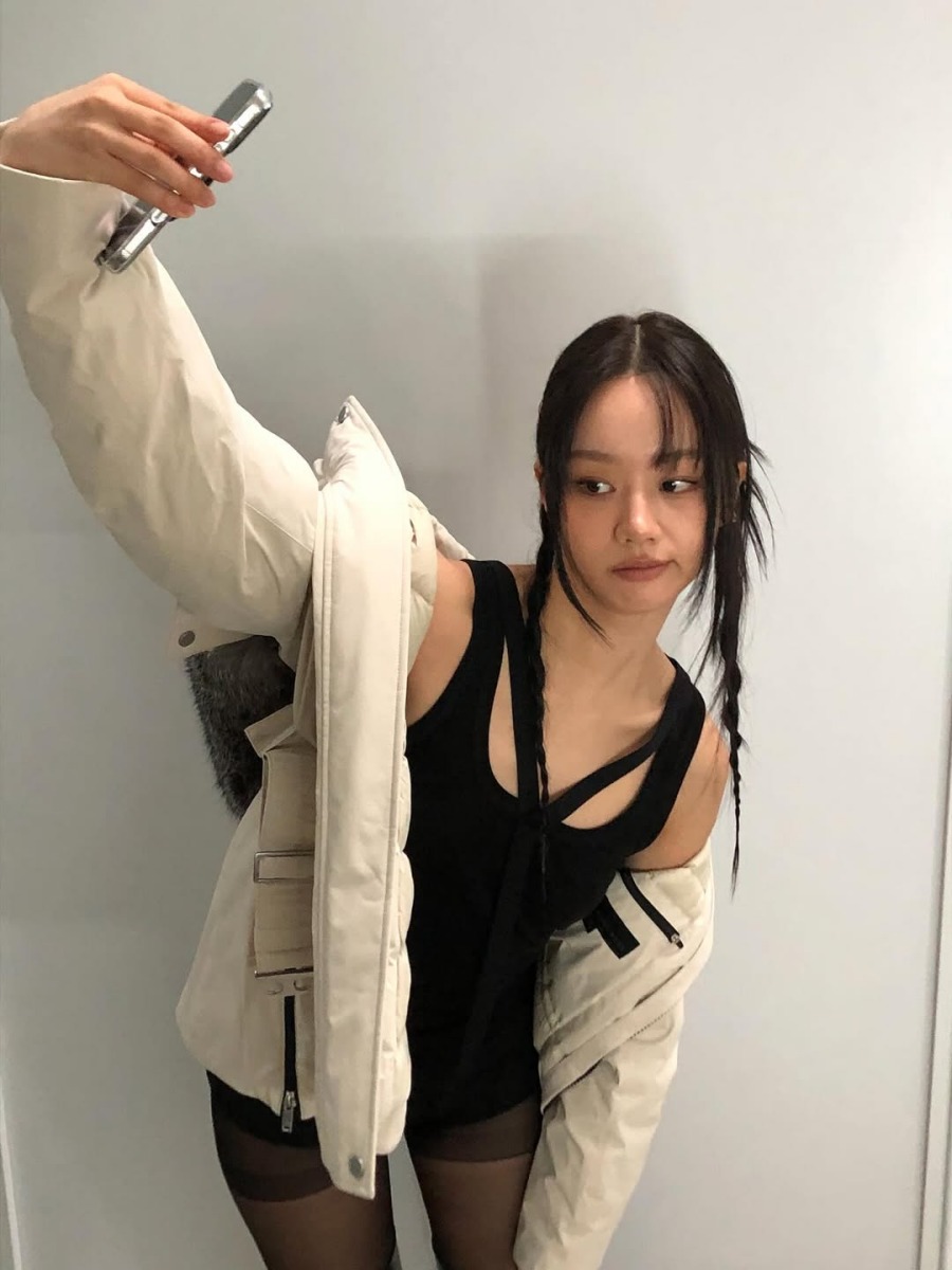 혜리, 패딩을 벗으면 너무 아찔해…이렇게 힙한데 귀여움 가능