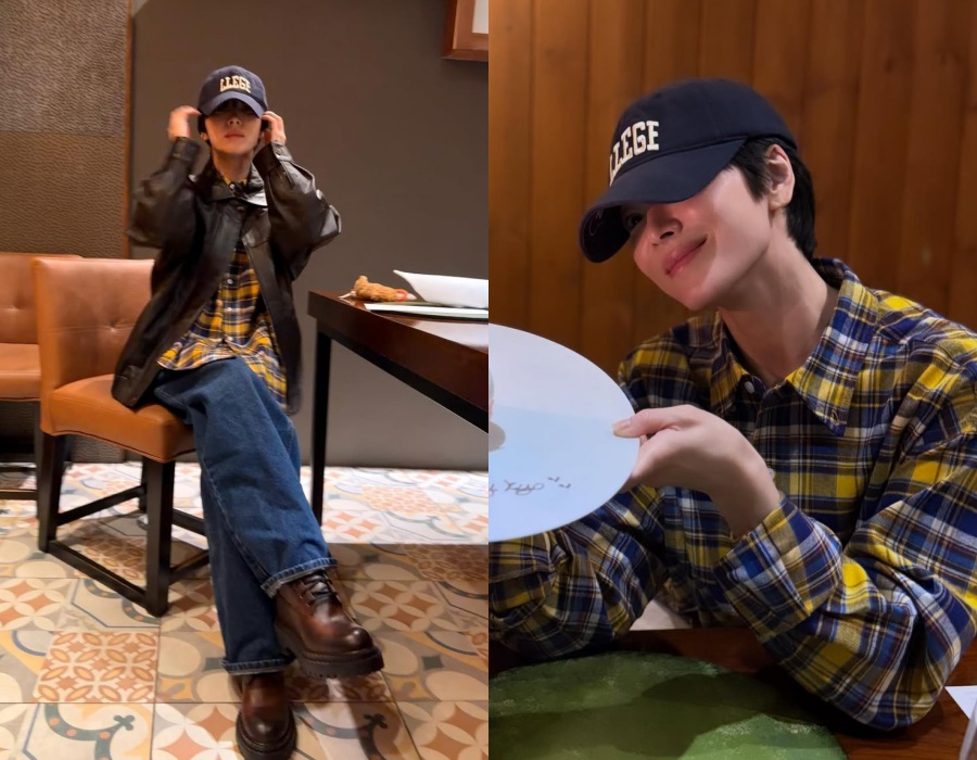 송혜교, 얼굴 소멸 염려되는 톰보이…