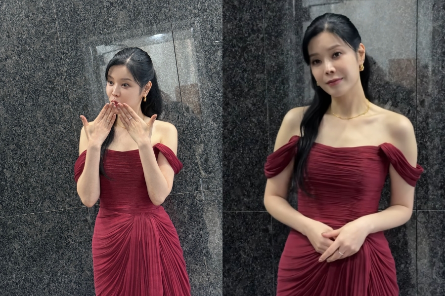 린, 양 어깨끈 흘러내린 줄 알고 깜짝…점점 과감해지는 돌싱