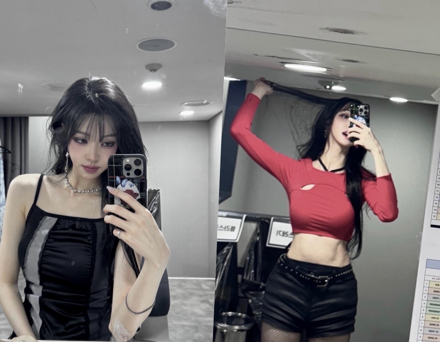 여자친구 출신 유주, 이렇게 글래머인줄 몰랐어…옷 팽팽하게 만든 볼륨감