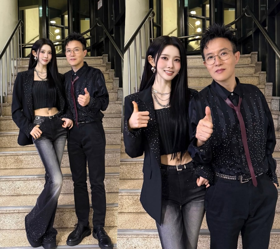 스테이씨 시은, '父' 박남정과 투샷 보니 완전 붕어빵…천년의 아이돌상 부녀