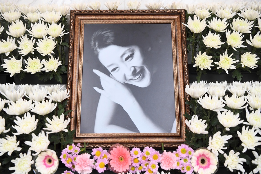 고 윤석화 빈소 / 사진: 사진공동취재단 제공