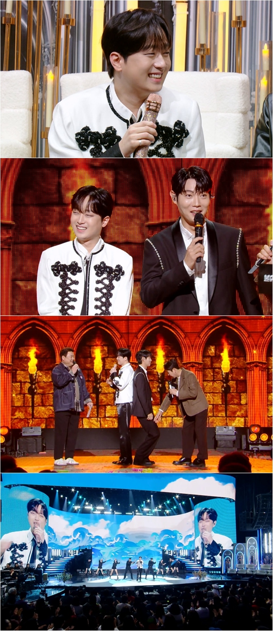 이찬원, 손태진과 뜻밖의 자존심 싸움? 등 맞대자마자 