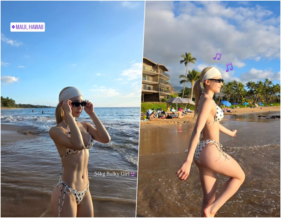 심으뜸, 운동으로 완성한 비키니 자태는 이렇구나 