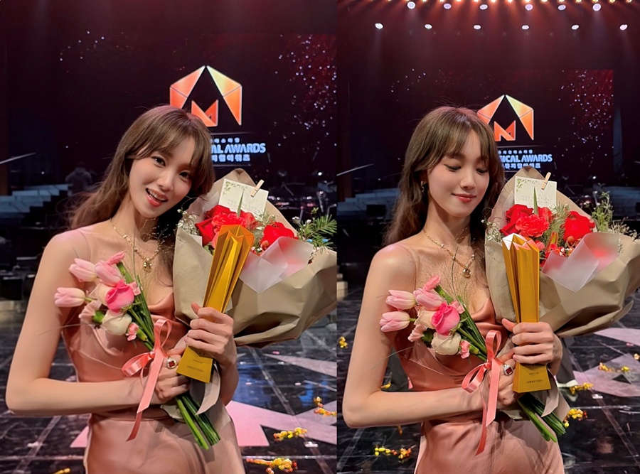 이성경, 올라운더 증명…'한국뮤지컬어워즈' 여자 신인상 수상