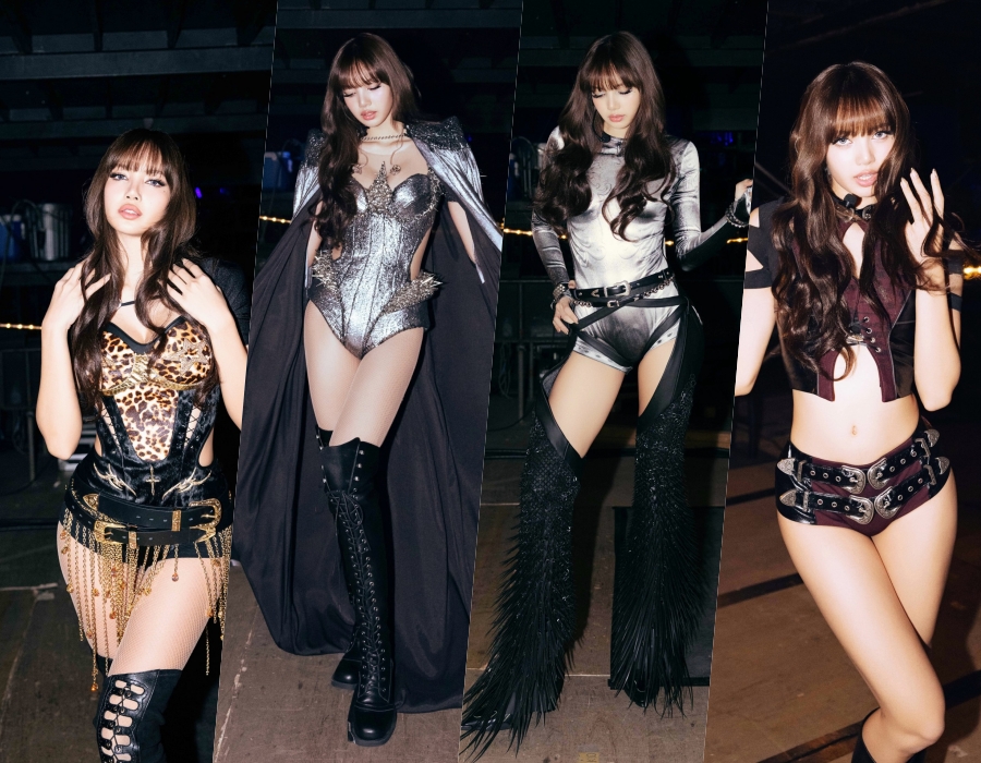 블랙핑크 리사, 수영복 보다 아찔한 무대 의상…한 줌 허리+늘씬 각선미 자랑