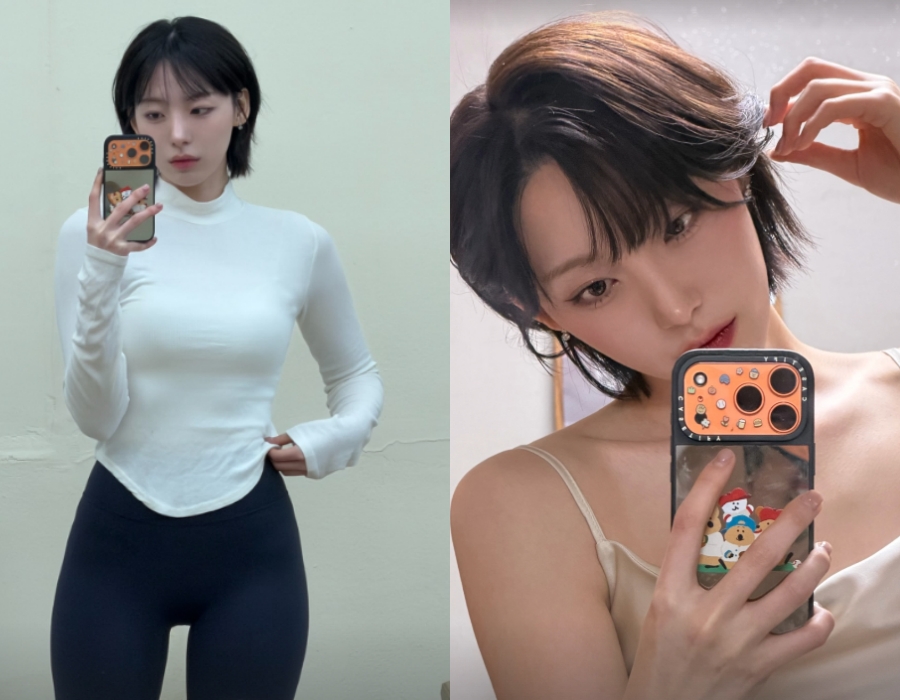 하지원 치어리더, 항아리 라인 황금골반…숏컷 멋쁨녀의 레깅스 핏