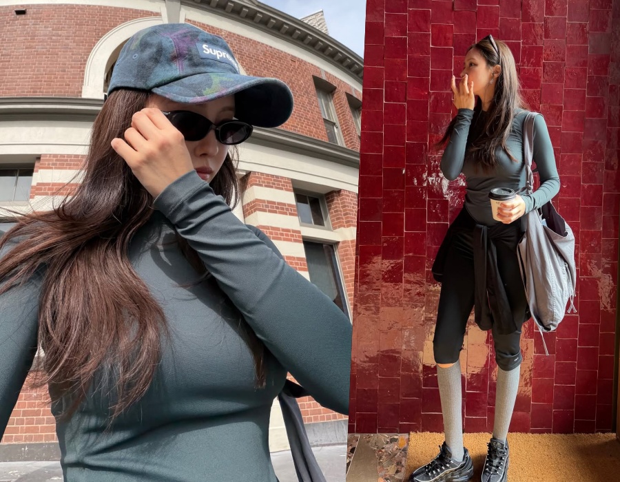 효민, 레깅스에 도드라진 묵직한 볼륨감…글래머러스 자태 포착