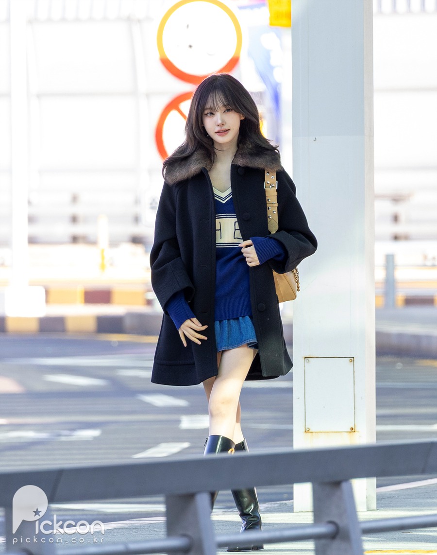 아이브 리즈 공항패션 / 사진 : 픽콘DB