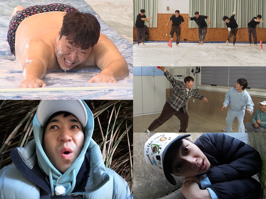 문세윤, 데뷔 24년 만에 파격 상반신 노출…촬영 현장도 '충격' (1박2일)