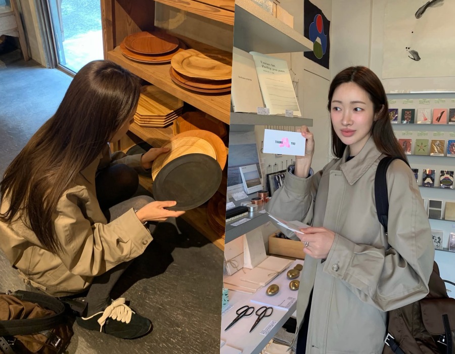 차정원, '♥하정우'와 쓸 살림 고르나…열애·결혼설 이후 도쿄에서 포착 느좋녀