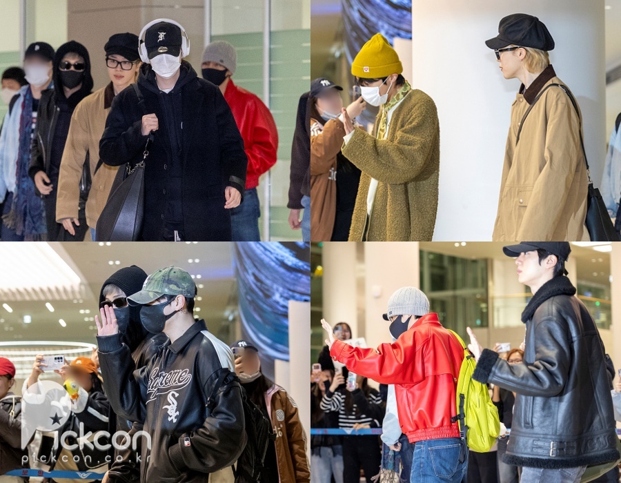 방탄소년단 공항패션 / 사진: 픽콘DB