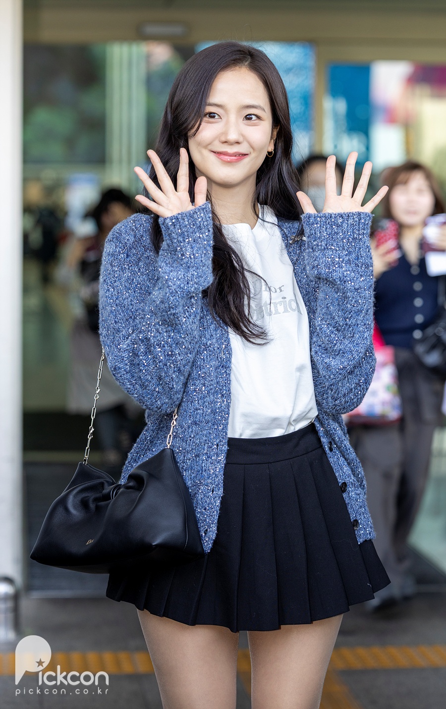 블랙핑크 지수 공항패션 / 사진: 픽콘DB