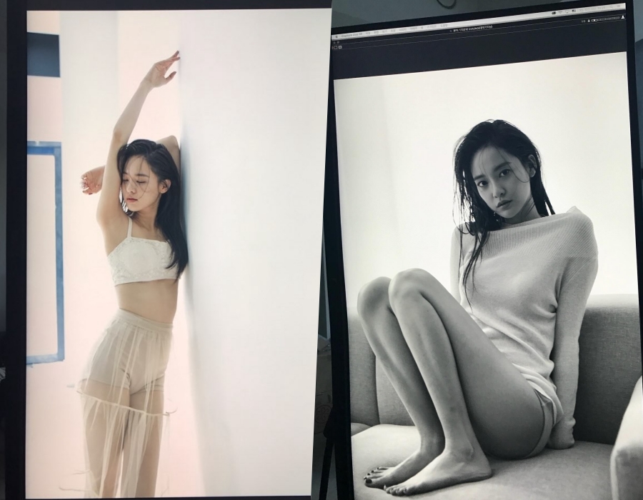 이주연, 역시 애프터스쿨 출신 답네…란제리룩 패션에 드러난 탄탄한 몸매