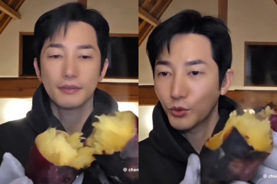 불륜 포주 논란 일었던 유명 배우, '월 5억 수익설' 틱톡커 되더니 군고구마 먹방