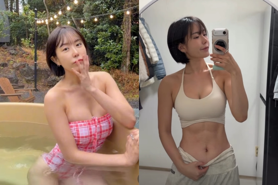 공개연애 중인 '딸셋' 돌싱맘, 날로 더해지는 상큼美 글래머