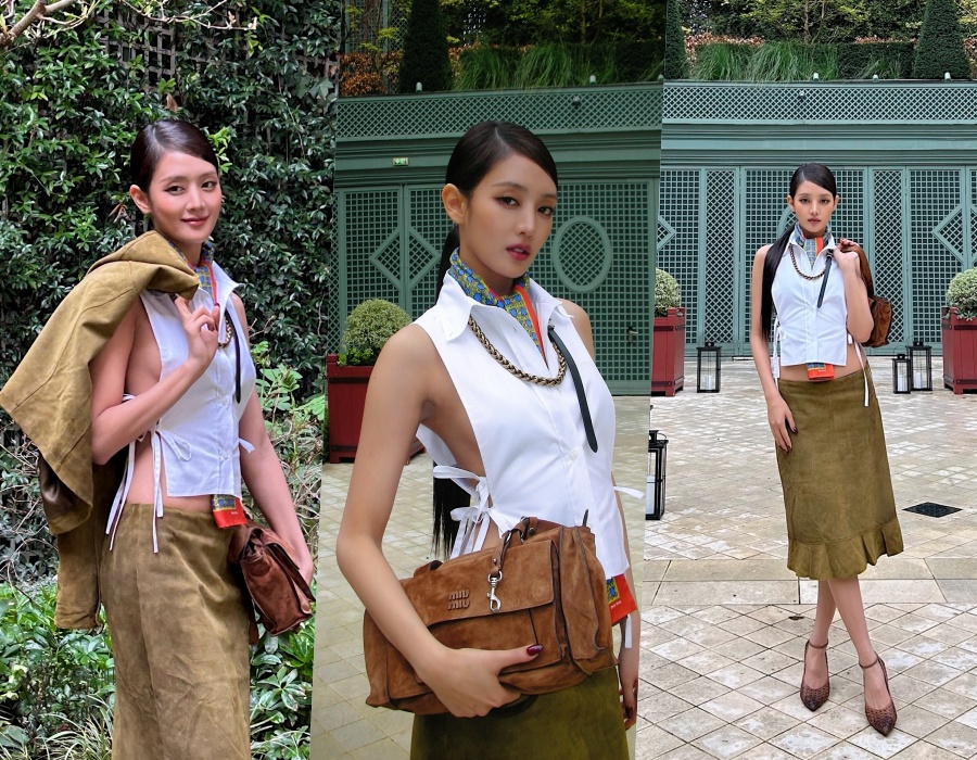 ���̵� �δ�, ������ �мǿ� ��¦������ �� �ո� ���忡 �״�� �巯�� ���� ����