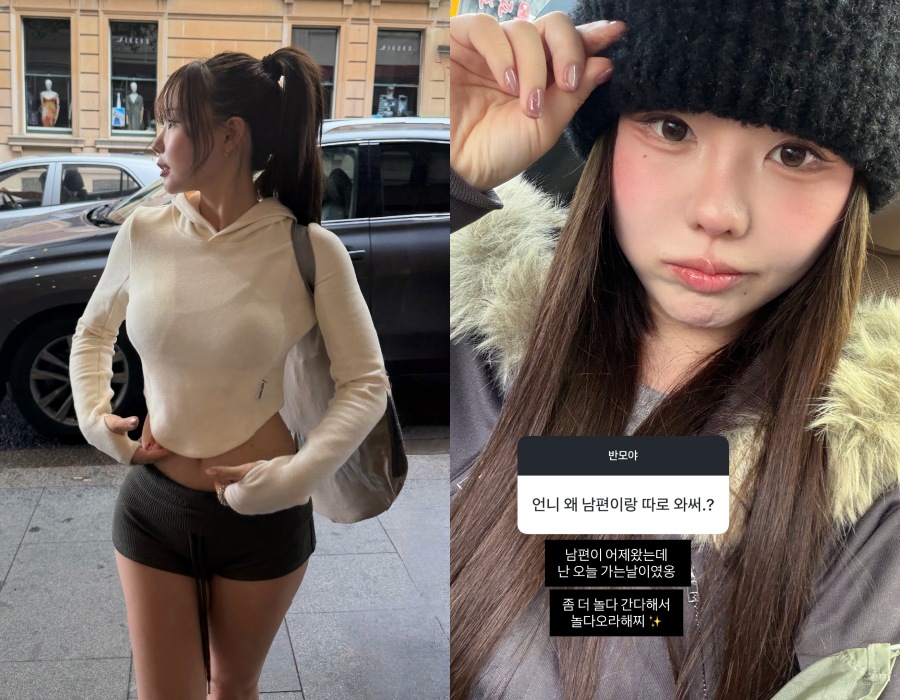 '원조얼짱' 홍영기, 하루 매출 4억원 찍더니…얼짱 남편과 여행갔다 나홀로 귀국?