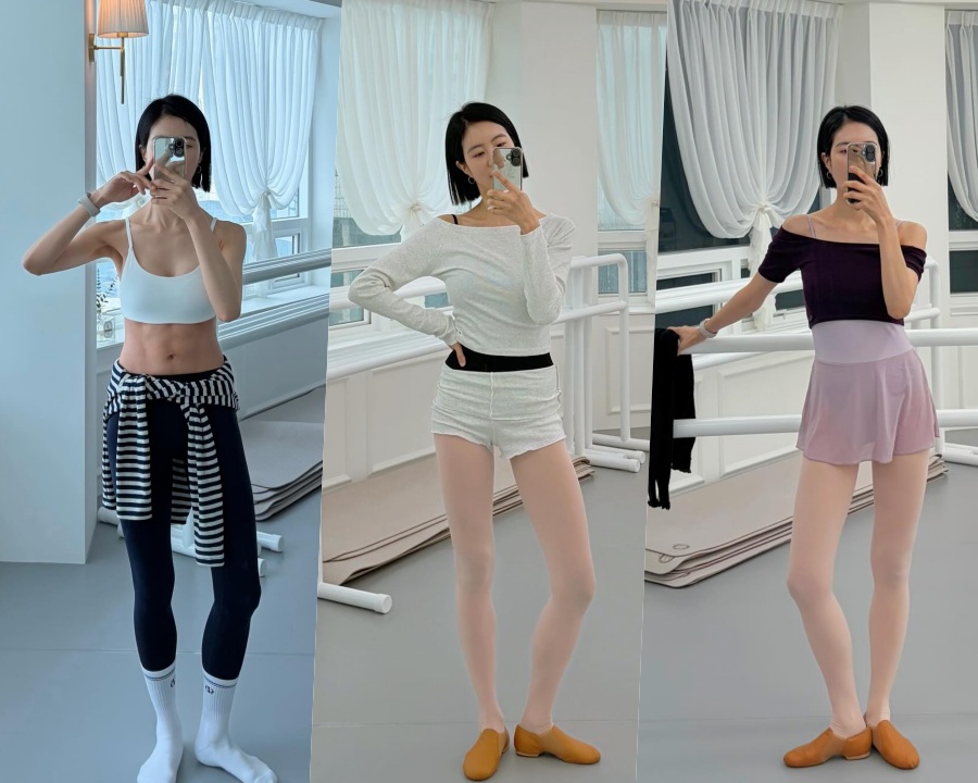 '나는솔로' 10기 현숙, 재혼+출산 후 근황…발레룩에 선명한 식스팩 '깜짝'