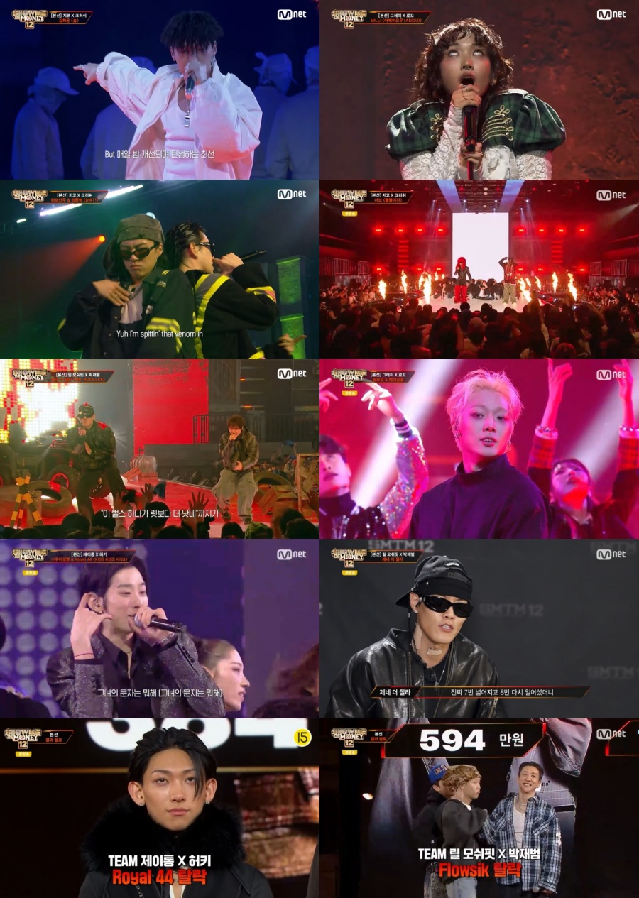 '쇼미더머니12', 김하온 등 TOP 9 공개