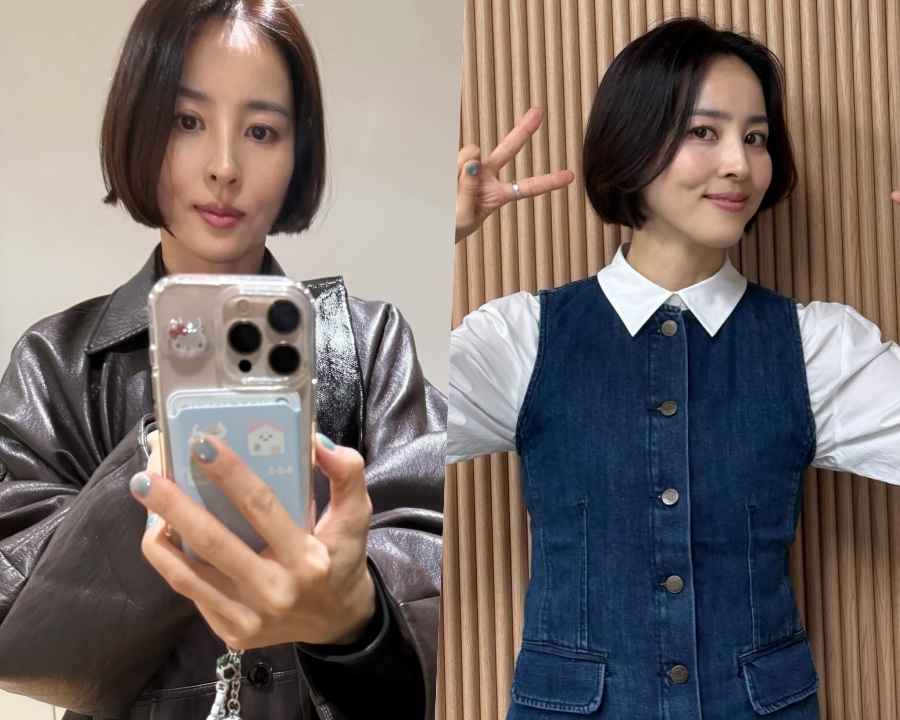 '기성용♥' 한혜진, 무슨 심경의 변화? 여고 얼짱시절 떠오르는 똑단발