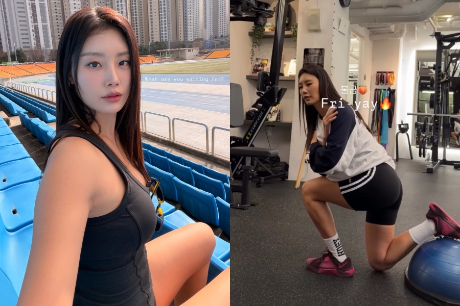 '솔로지옥'·'낮져밤이'서 탄탄 건강미 뽐낸 女 스타, 근육 꽉 찬 애플힙 자랑