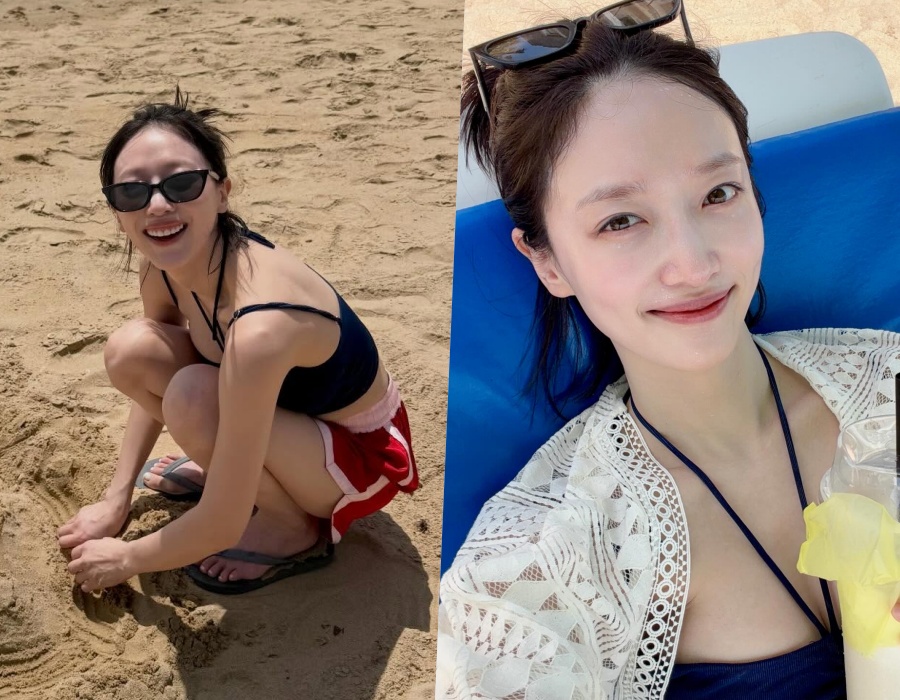 표예진, 깜찍+청량 매력 돋보이는 스윔웨어…민낯에도 무굴욕 미모 자랑