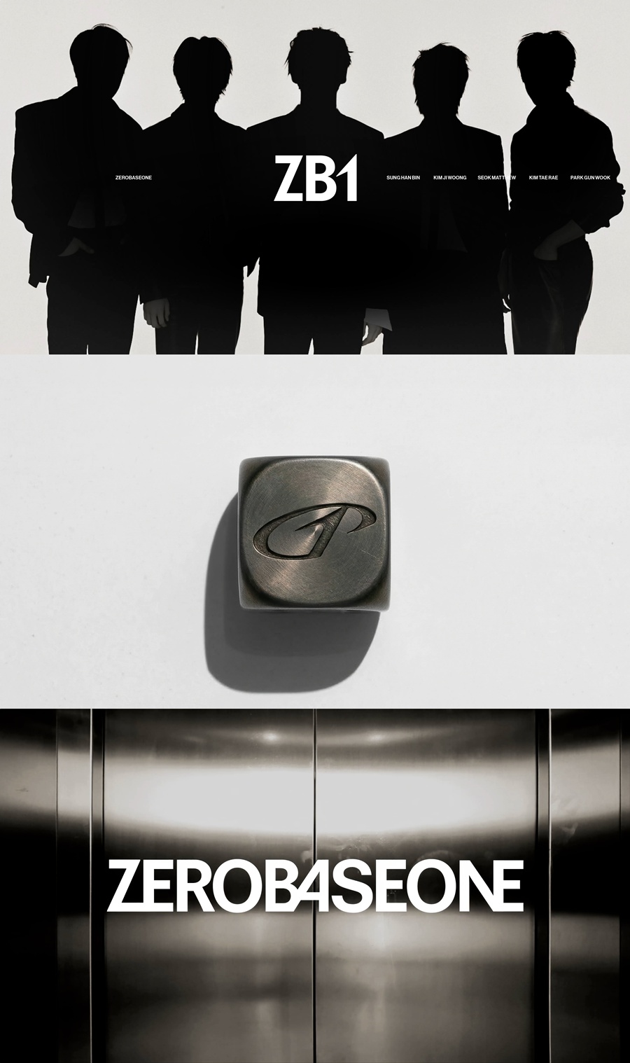 '5인 체제 변화' 제로베이스원, 새 팀 로고 공개…'새로운 시작' 각인