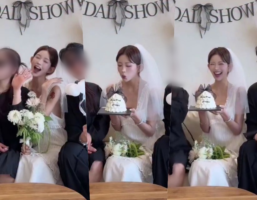 오는 5월 결혼을 앞둔 최준희가 브라이덜 샤워 모습을 공개했다. / 사진 : 최준희 인스타그램