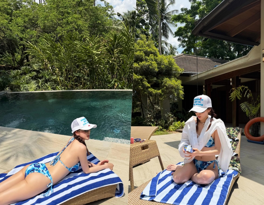 산다라박, 상큼한 비키니 자태…베이글녀 비주얼 완성한 동안 끝판왕