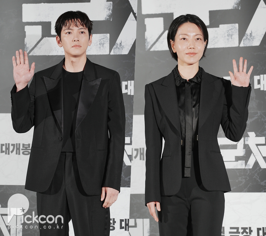 지창욱, 김신록 업은 채 액션 