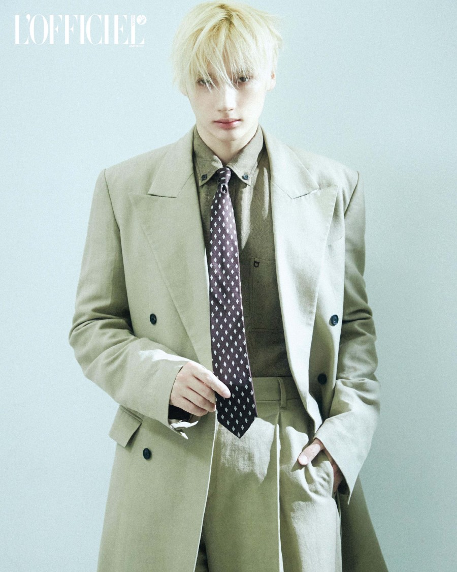 TXT 휴닝카이, 눈부신 금발 소년…감각적인 몽환美 [화보]