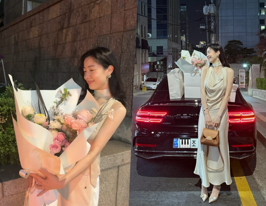 '9월 결혼' 류화영, 생일 맞아 사업가 예비신랑이 준 선물 공개 