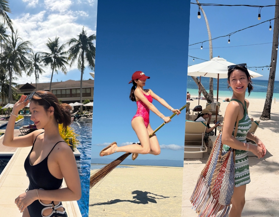 '돌싱맘' 한그루, 청순 글래머 자태 돋보이는 수영복 반응 폭발 