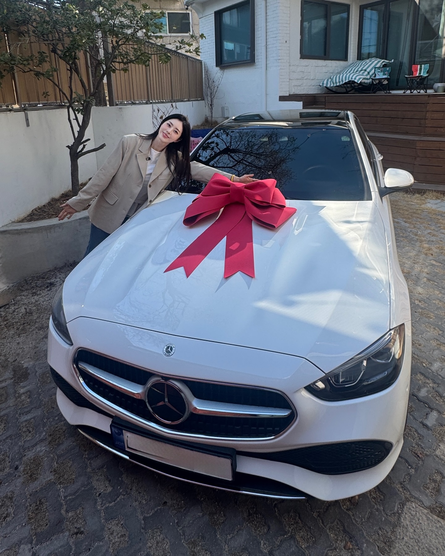 서동주, 4세 연하 남편이 준 벤츠 선물 자랑 