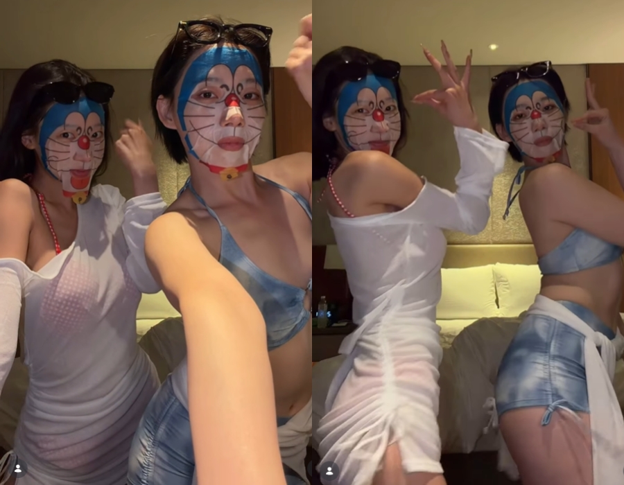 하지원·우수한 치어리더, 비키니 입고 호텔방 댄스 삼매경 