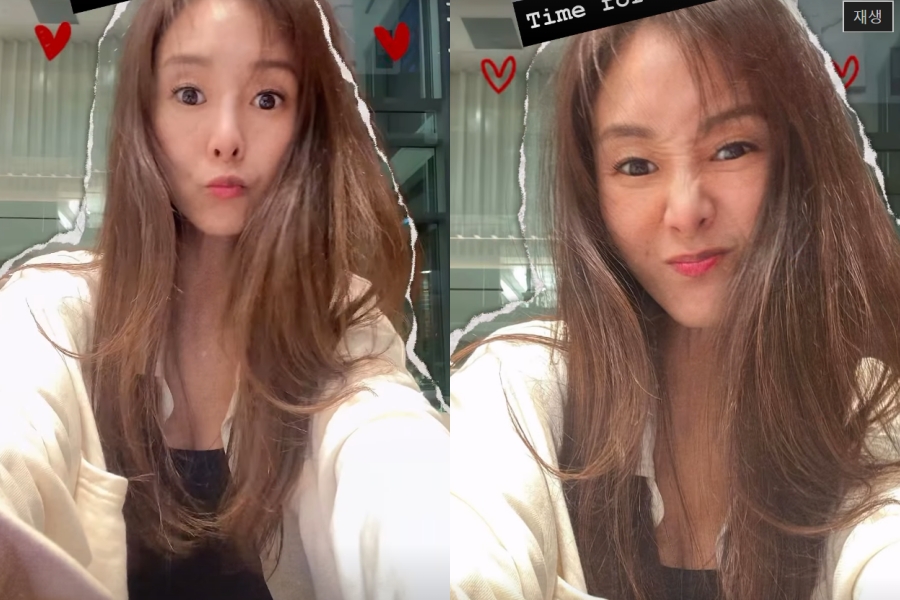 '원정 성매매 벌금형' 40세 여가수, 출산설 돌더니 발랄한 일상 자랑…코 찡긋