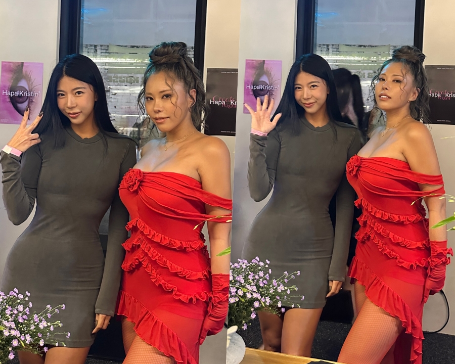 제이제이, 가비와 위풍당당 글로벌 보디라인…