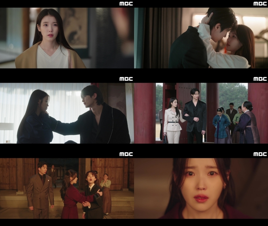 아이유♥변우석, 깊은 입맞춤으로 마음 확인…