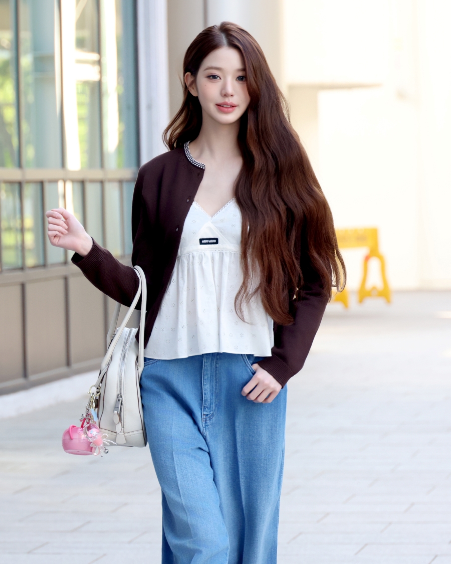 이렇게 입으니 더 공주님…장원영, 공항패션 [화보]
