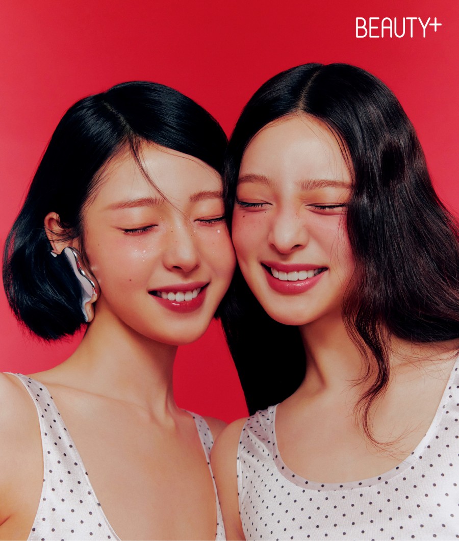 앳하트 아린X나현, 자매 같은 러블리 투샷…
