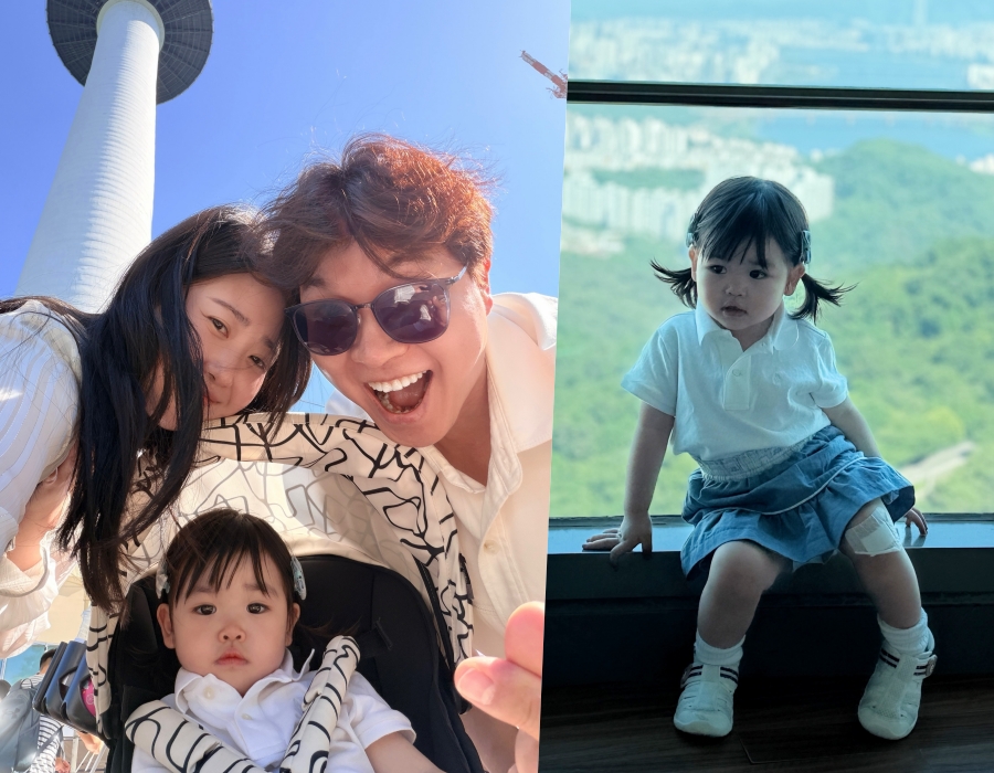 박수홍♥김다예, 19개월 딸 미모에 깜짝…엄마아빠 장점만 빼닮은 압도적 귀여움