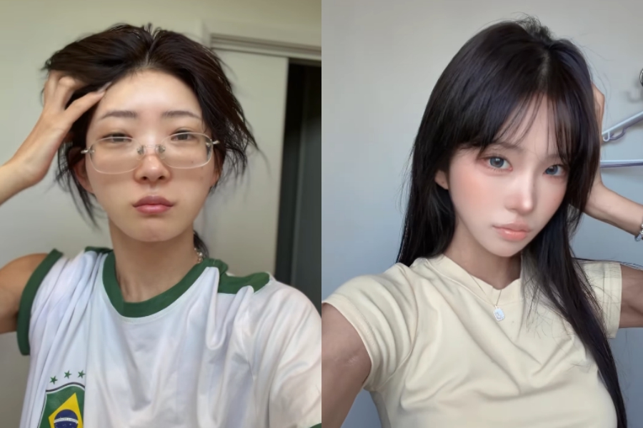 '故 최진실 딸' 최준희, 다른 사람인 줄…메이크업 전후 너무 다른 새신부